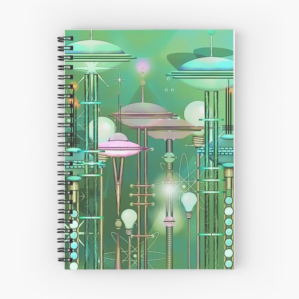 Item preview, Pastel space needles - Galaxies 101 - Volume 04, No. 04 designed and sold by Legacy Star Designs.