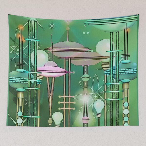 Item preview, Pastel space needles - Galaxies 101 - Volume 04, No. 04 designed and sold by Legacy Star Designs.