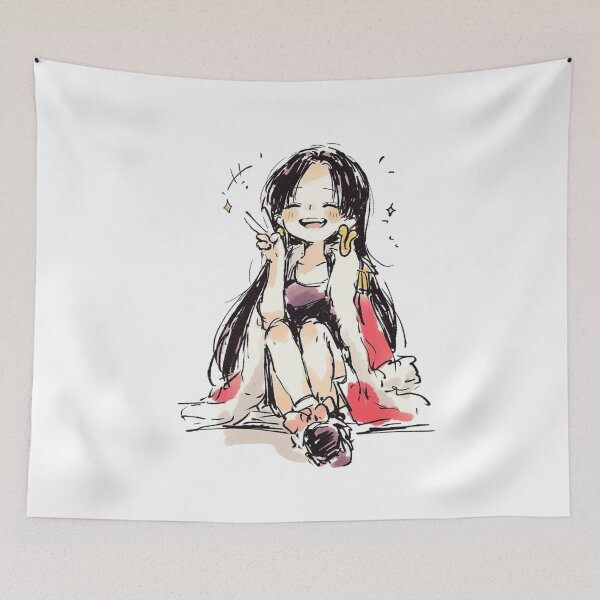 Item preview, Devil Child Smiling Anime Portrait designed and sold by nyxium-art.