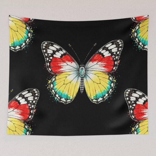 Item preview, Common Jezebel Butterfly Watercolor Art – Colorful Nature Illustration designed and sold by ColorSplash123.