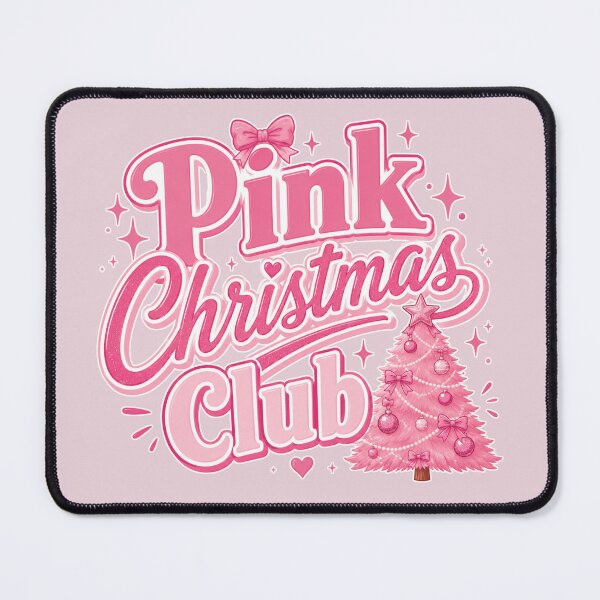 Item preview, Pink Christmas Club | Cute Pink Lover Christmas Tree Holiday Design designed and sold by TheStephanieRome.