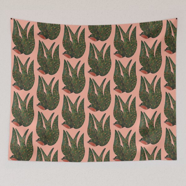 Item preview, Folklore Swallow, Autumn Leaves, Folk Art, Fall Bird designed and sold by Dormitria.