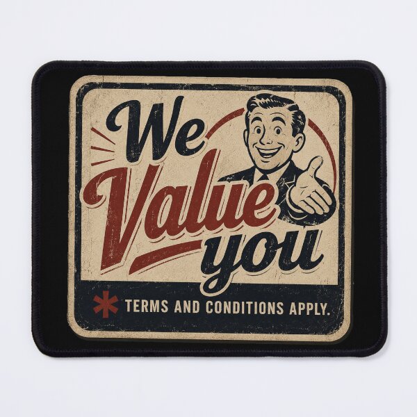 Item preview, We Value You designed and sold by AbstractAnom.