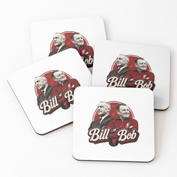 Item preview, Bob Paisley and Bill Shankly Liverpool FC 'Bill and Bob' Graphic designed and sold by FanFueledStickers.