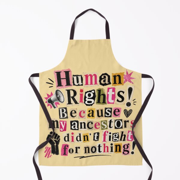 Item preview, Human Rights Because My Ancestors Didn’t Fight for Nothing – Powerful Activist Graphic Design designed and sold by TheStephanieRome.