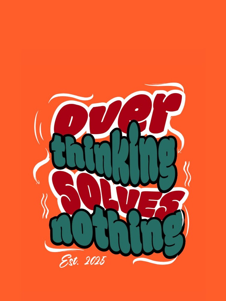 Thumbnail 4 of 4, iPhone Case, Overthinking solves nothing designed and sold by Purple-eclipse6.