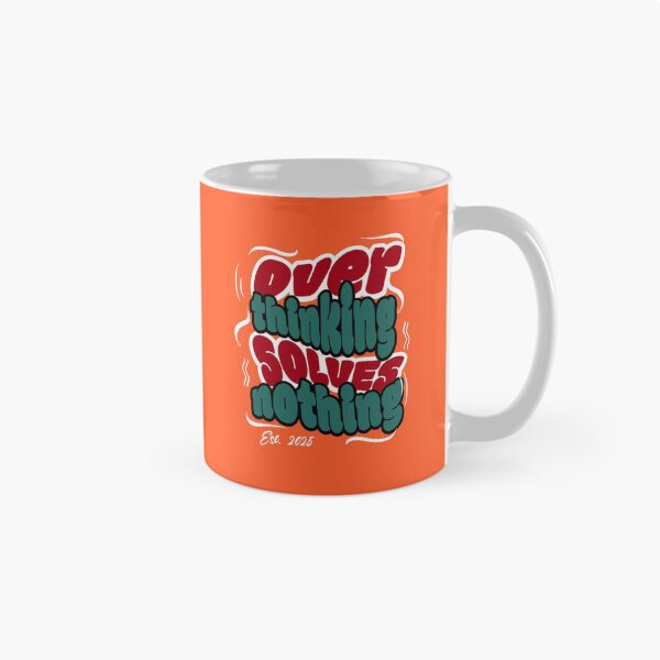Item preview, Overthinking solves nothing  designed and sold by PURPLE ECLIPSE.