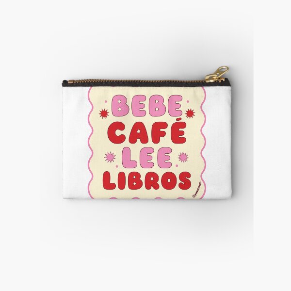 Item preview, Bebe café y lee libros sticker designed and sold by DesignPMG.