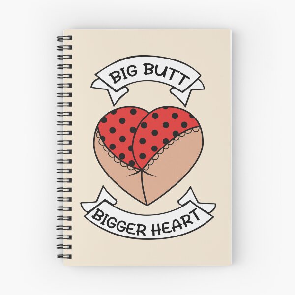 Item preview, Big Butt Bigger Heart Funny Quote designed and sold by Teedefy.