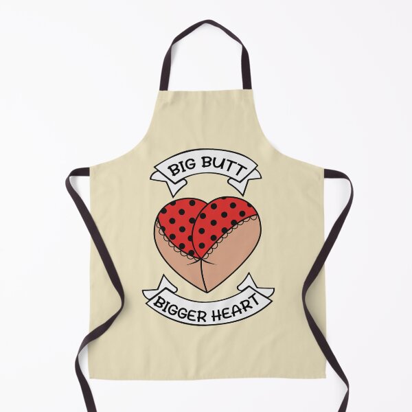 Item preview, Big Butt Bigger Heart Funny Quote designed and sold by Teedefy.