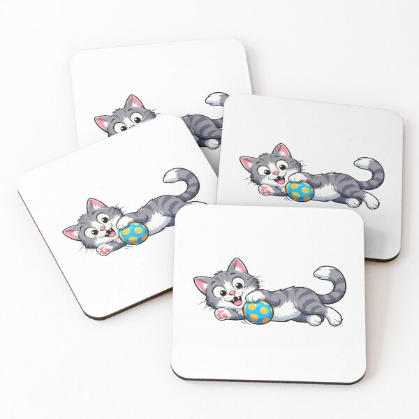 Item preview, Cute Cat Playing designed and sold by DmnCbrg1337.
