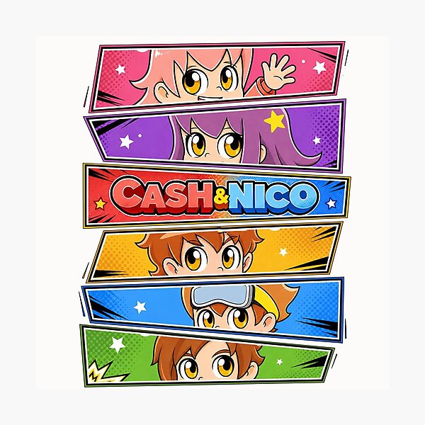 Item preview, Cash Shady Nico Zoey Mia art designed and sold by Infdesigner.