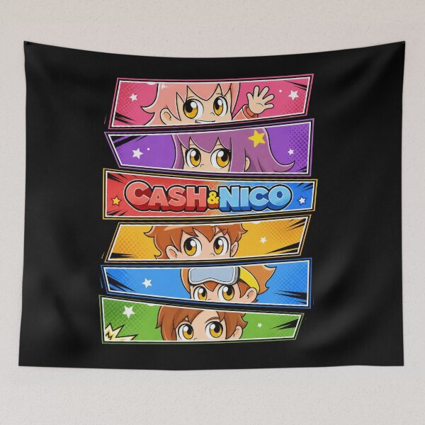 Item preview, Cash Shady Nico Zoey Mia art designed and sold by Infdesigner.