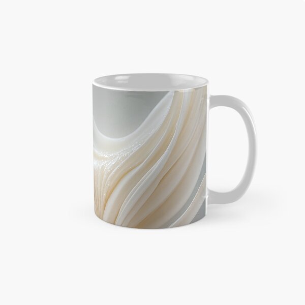 Item preview, Gleaming Pearl Silk Abstract Wave Luxury Art designed and sold by CuteSlothWorld.