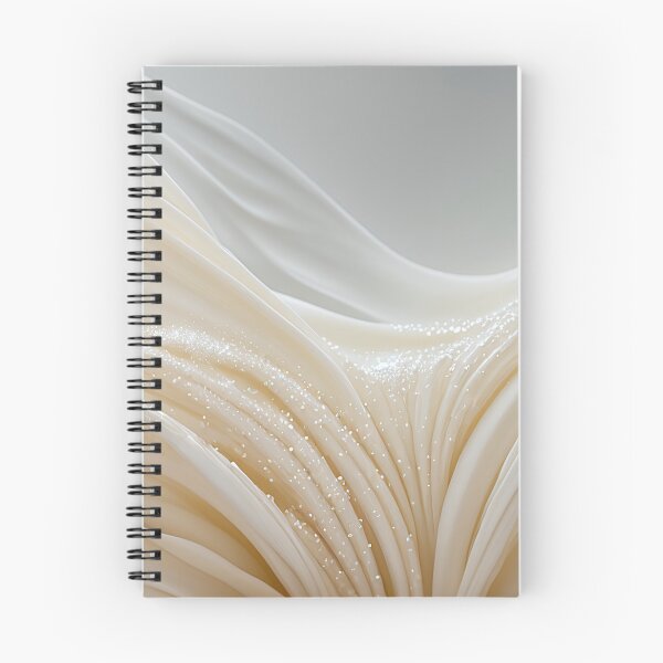 Item preview, Gleaming Pearl Silk Abstract Wave Luxury Art designed and sold by CuteSlothWorld.