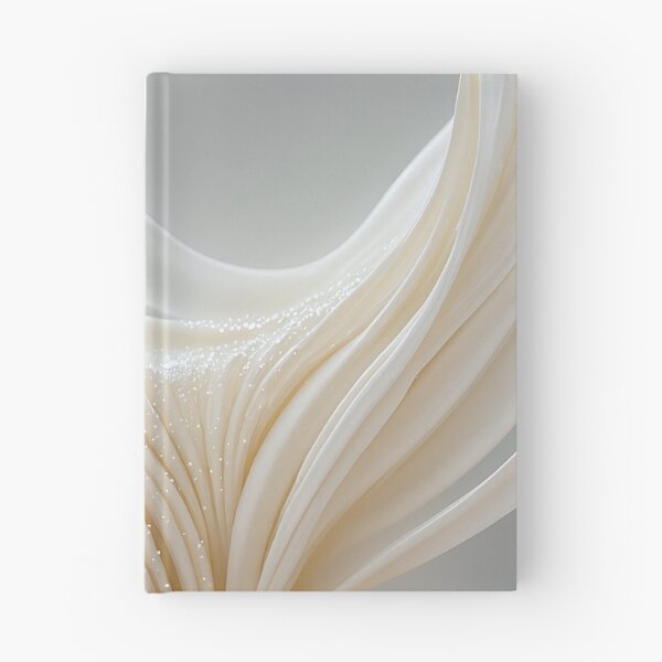 Item preview, Gleaming Pearl Silk Abstract Wave Luxury Art designed and sold by CuteSlothWorld.