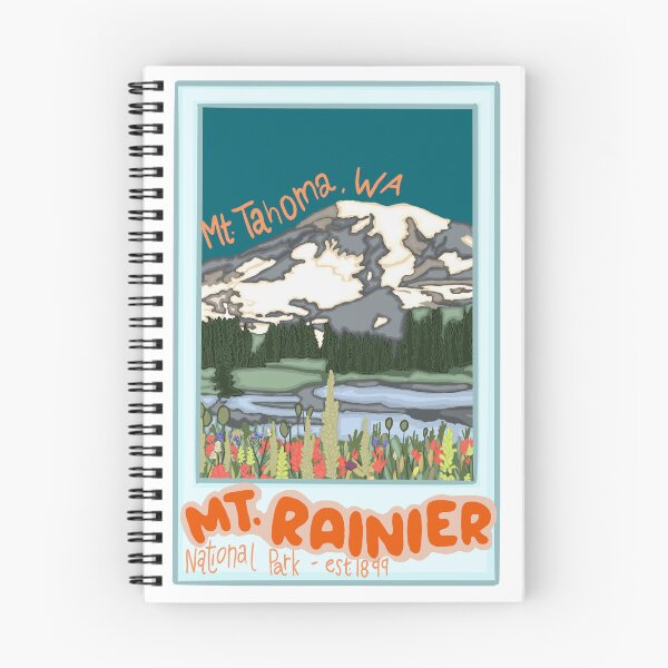 Item preview, Mt. Rainier National Park - 2 designed and sold by whimsicallyanxious.