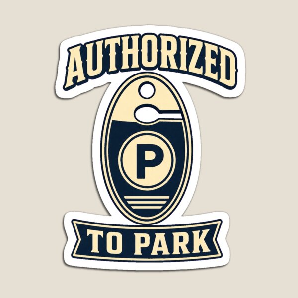 Item preview, Parking Permit designed and sold by Kiwno-Q.