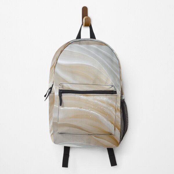 Item preview, Gleaming Pearl Silk Abstract Wave Luxury Art designed and sold by CuteSlothWorld.