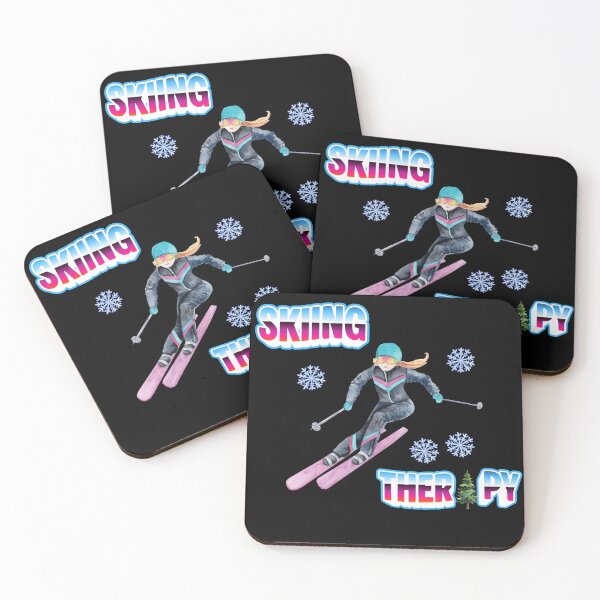 Item preview, Skiing TheraPy Gift For A Skier designed and sold by dRaBaBdesign.