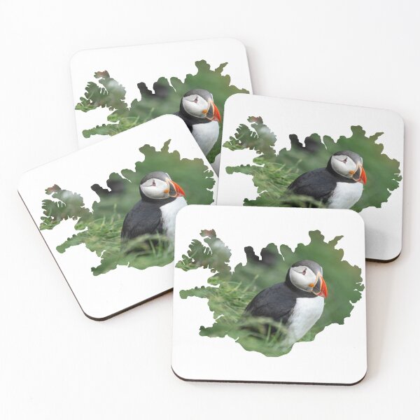 Item preview, Puffins. Small. Colorful. Unforgettable. designed and sold by gelibolu.
