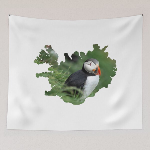 Item preview, Puffins. Small. Colorful. Unforgettable. designed and sold by gelibolu.