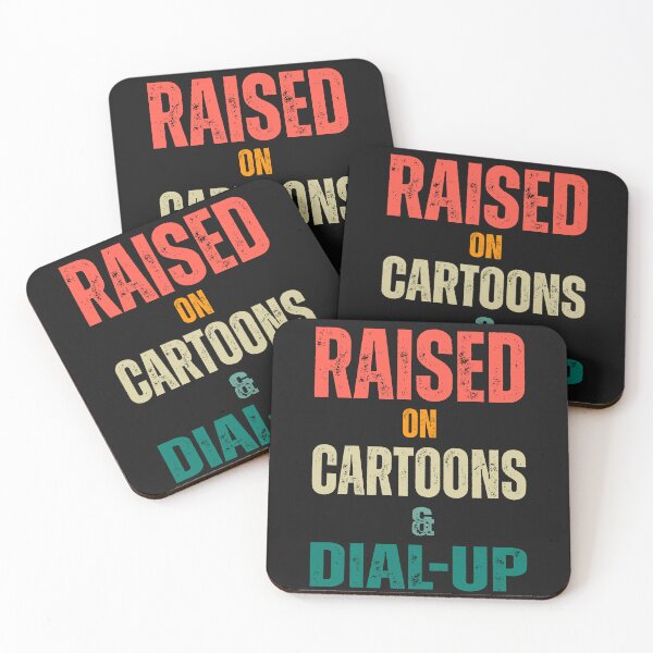 Item preview, Raised On Cartoons and Dial-Up 80's Generation designed and sold by erozzz.