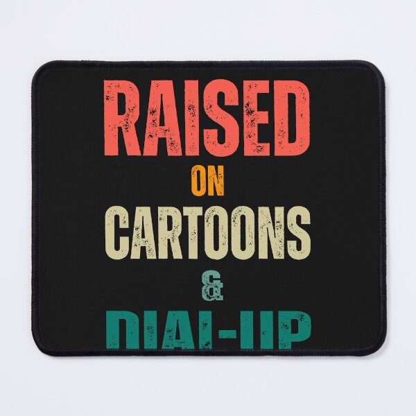 Item preview, Raised On Cartoons and Dial-Up 80's Generation designed and sold by erozzz.