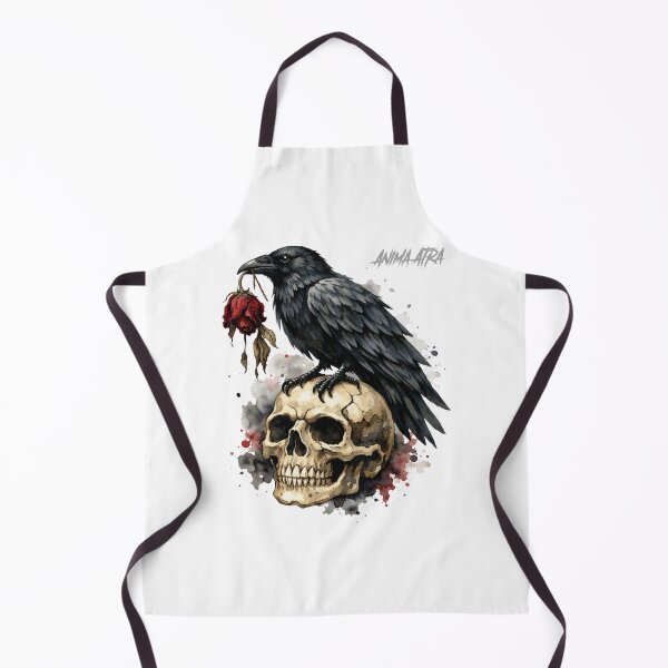 Item preview, Ánima Atra - The Raven's Omen (Skull & Rose) designed and sold by Anima Atra.