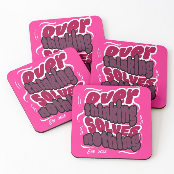 Item preview, Overthinking solves nothing designed and sold by PURPLE ECLIPSE.