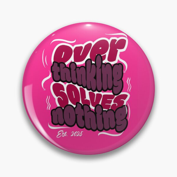 Item preview, Overthinking solves nothing designed and sold by PURPLE ECLIPSE.