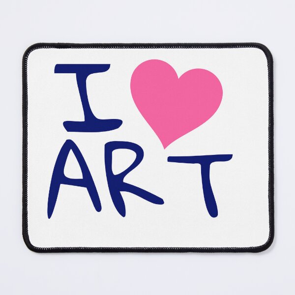 Item preview, I Love Art Typography Design designed and sold by Goldy1441.