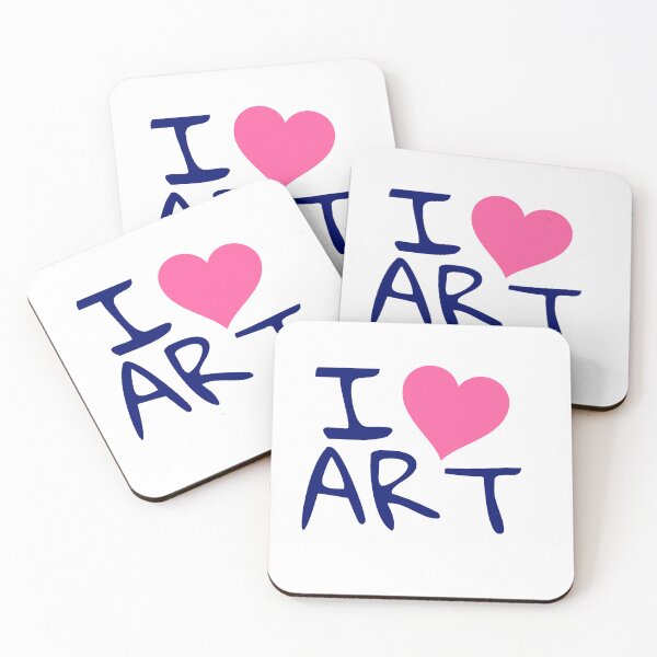 Item preview, I Love Art Typography Design designed and sold by Goldy1441.