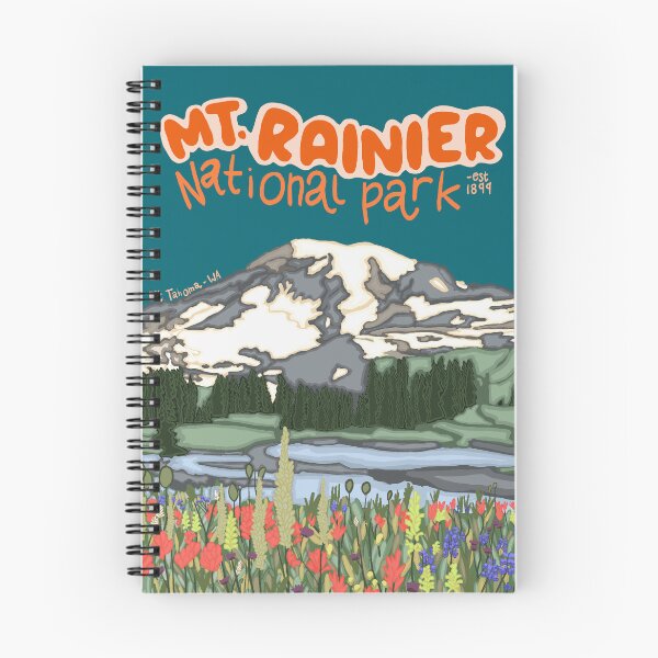 Item preview, Mt. Rainier National Park - 3 designed and sold by whimsicallyanxious.