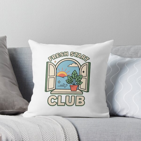 Item preview, Fresh Start Club Open Window Folk Art designed and sold by GoofyShopp.