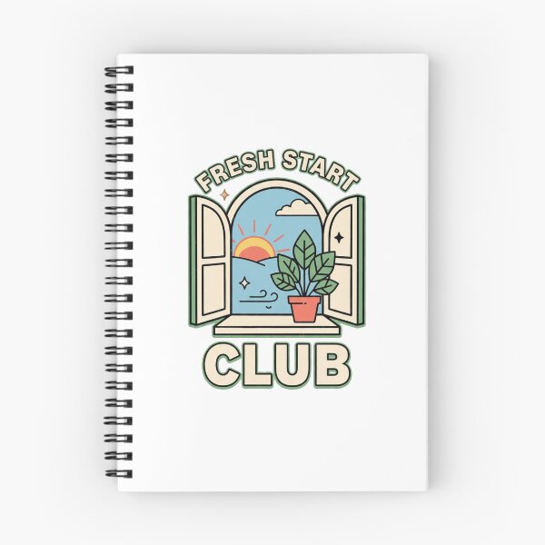 Item preview, Fresh Start Club Open Window Folk Art designed and sold by GoofyShopp.