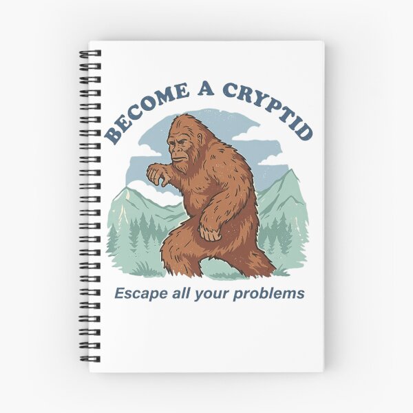 Item preview, Become a Cryptid Escape Problems Funny Bigfoot designed and sold by Velustro Shop.