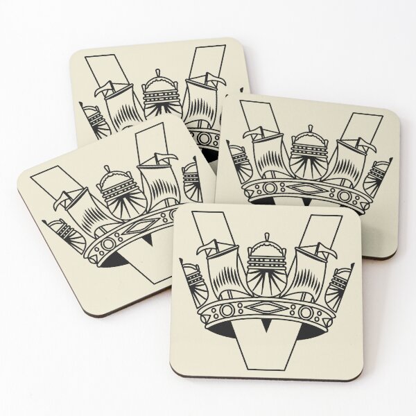 Item preview, Vickers WWI Aircraft Logo Vintage British Aviation Emblem designed and sold by MilitaryMart.