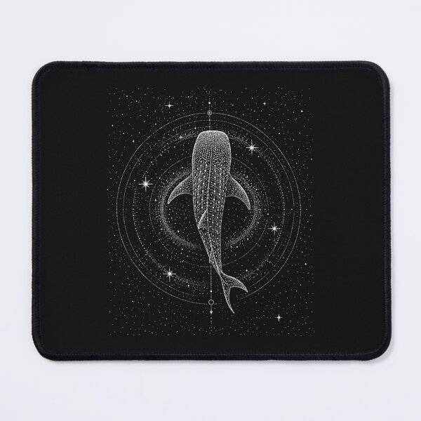Item preview, Whale Shark Diving Space Galaxy Night Sky designed and sold by SOUFIANE1991.