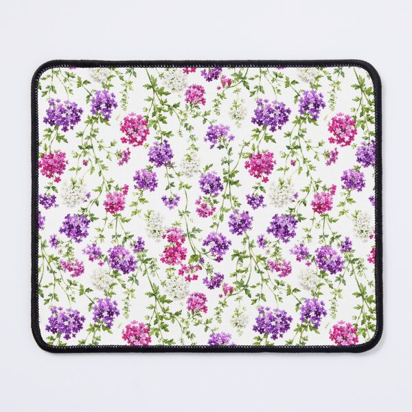 Item preview, Verbena Trailing Ground Cover Watercolor Seamless Pattern designed and sold by Inkworksbyshery.