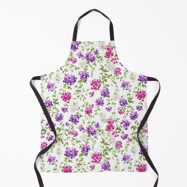Item preview, Verbena Trailing Ground Cover Watercolor Seamless Pattern designed and sold by Inkworksbyshery.