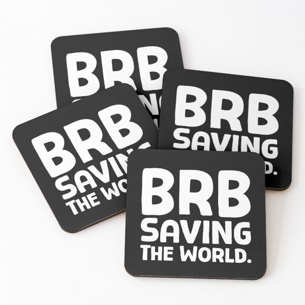 Item preview, BRB Saving The World - W_1 designed and sold by AhmedHelal24795.
