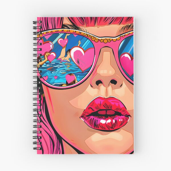 Item preview, Pop Art Female Colorful Summer Fun By Pool designed and sold by DEC02.