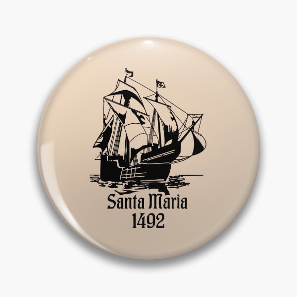 Item preview, Santa Maria 1492 Columbus Ship Vintage Sailing Vessel designed and sold by MilitaryMart.