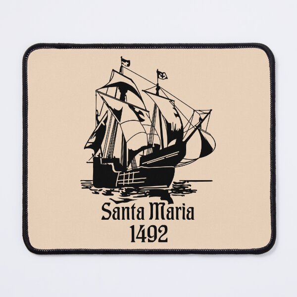 Item preview, Santa Maria 1492 Columbus Ship Vintage Sailing Vessel designed and sold by MilitaryMart.