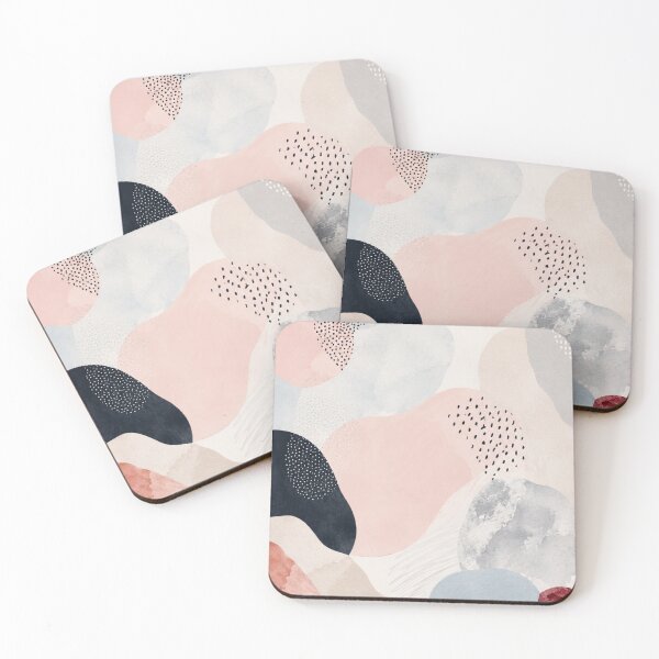 Item preview, Luxury Abstract Modern Phone Case Pattern | Scandinavian Organic Shapes | Minimalist Neutral Blush Designer Phone Case designed and sold by Nara8.