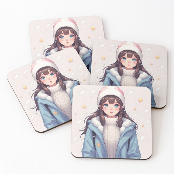Item preview, Kawaii Minimalist Winter Illustration  designed and sold by RelinCreates.