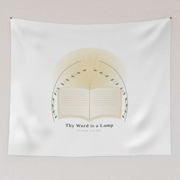 Item preview, Thy Word Is a Lamp designed and sold by feliciarainbow.