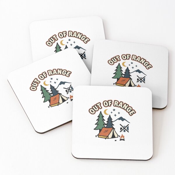 Item preview, Out of Range Folk Camping Scene designed and sold by GoofyShopp.