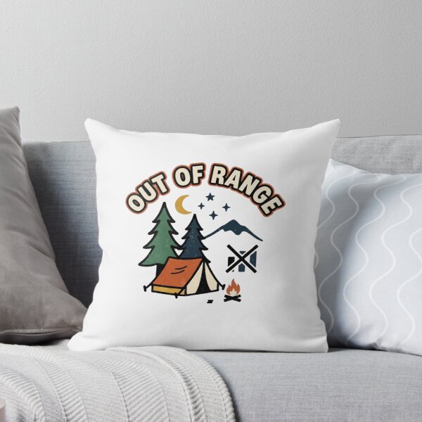 Item preview, Out of Range Folk Camping Scene designed and sold by GoofyShopp.
